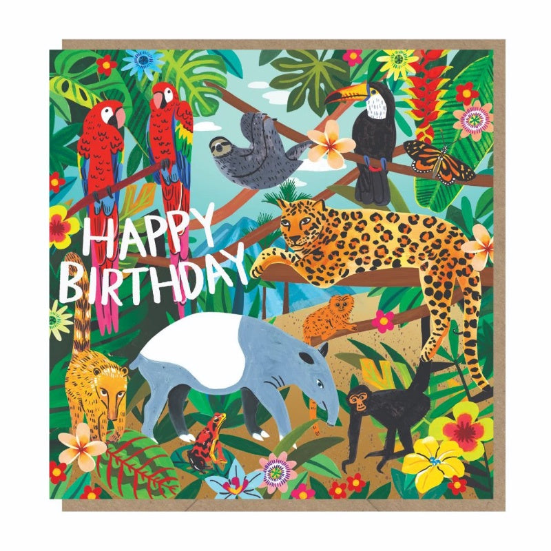 Birthday Card - Jungle