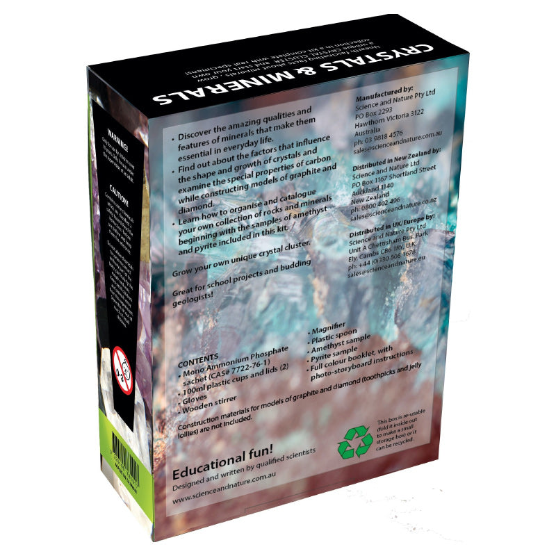 Crystals & Minerals Science Kit