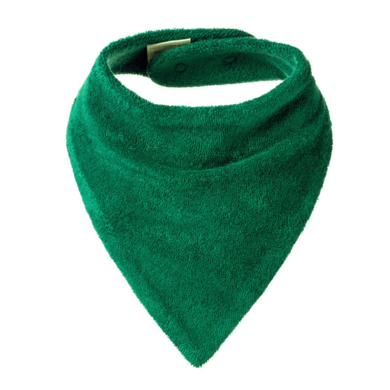 Nature Baby Triangle Bib Terry - Peppermint