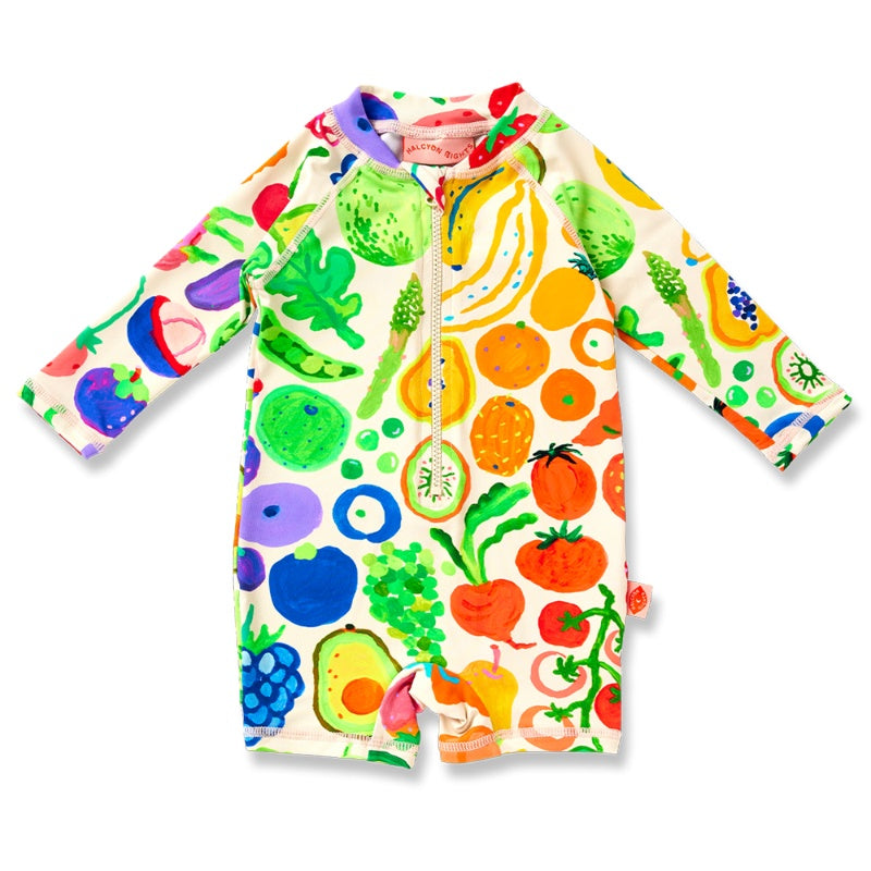 Halcyon Nights Long Sleeve Rash Suit - Eat The Rainbow