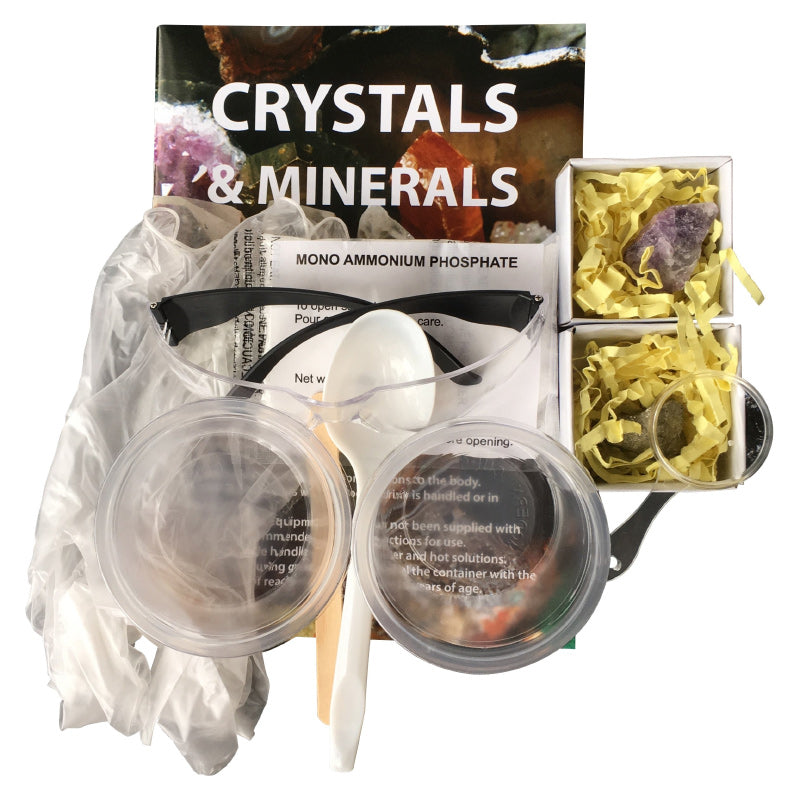 Crystals & Minerals Science Kit