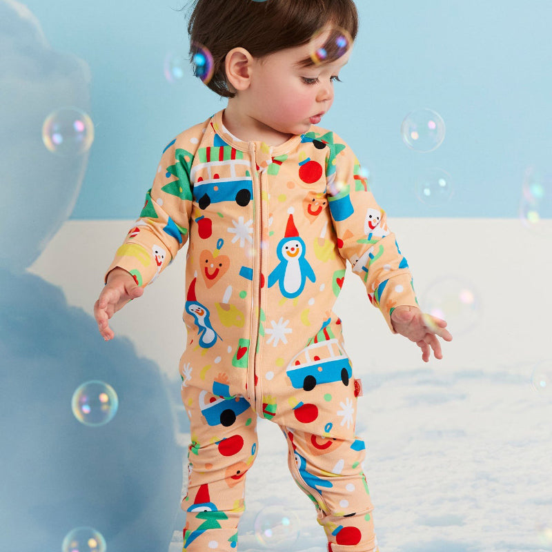 Halcyon Nights Long Sleeve Romper - Twinkle Town
