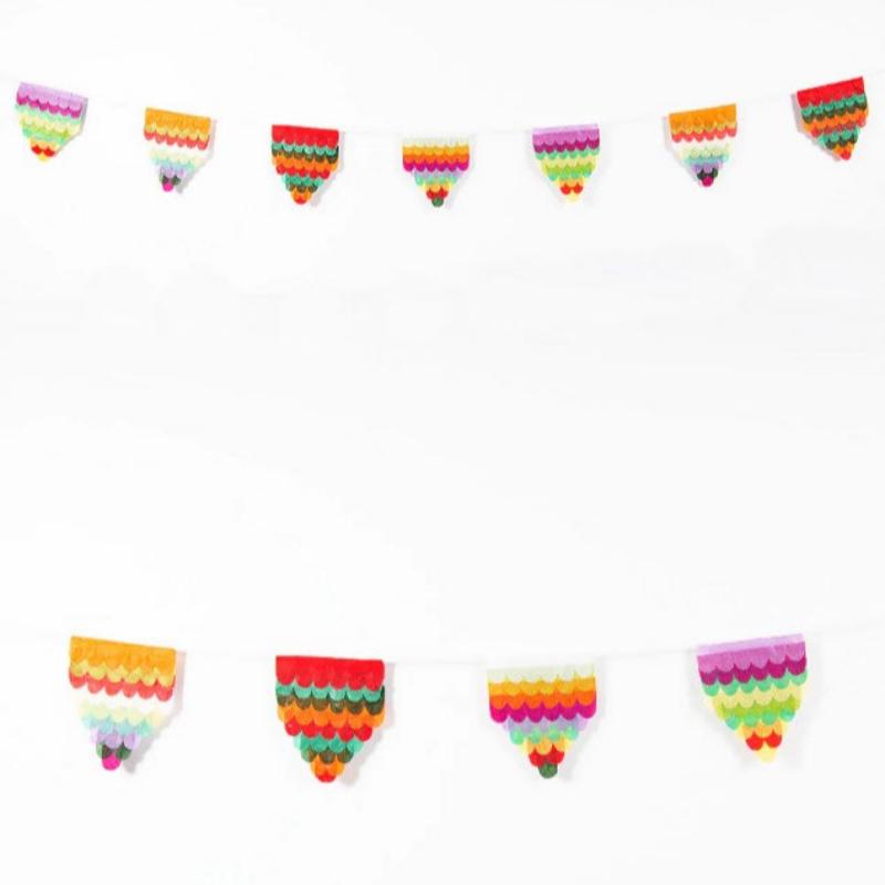 Fair Trade Silk Paper Garland