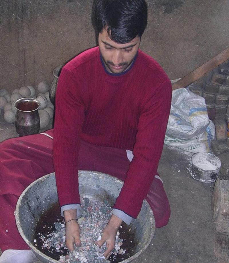 Fair Trade Hanging Papier-mache Bird Assorted