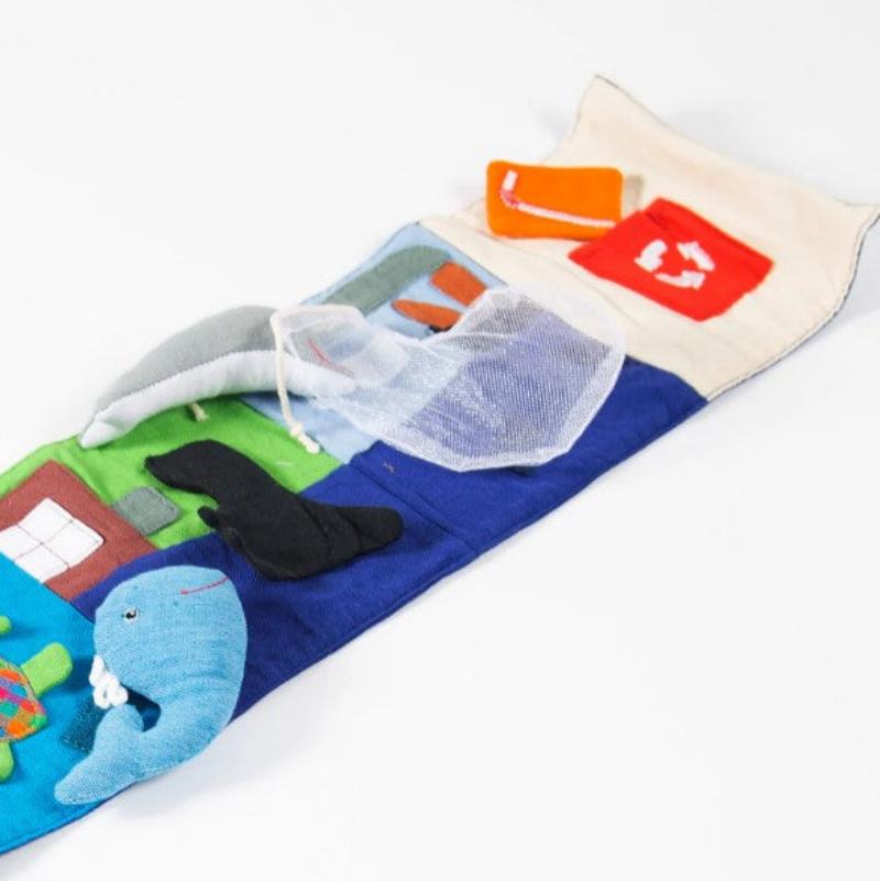 fair trade cotton Activity Roll - Protect Our Marine Life