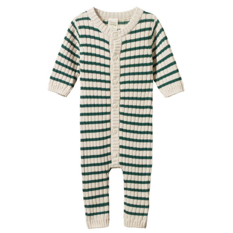 Nature Baby Lou Suit - Pine Sailor Stripe