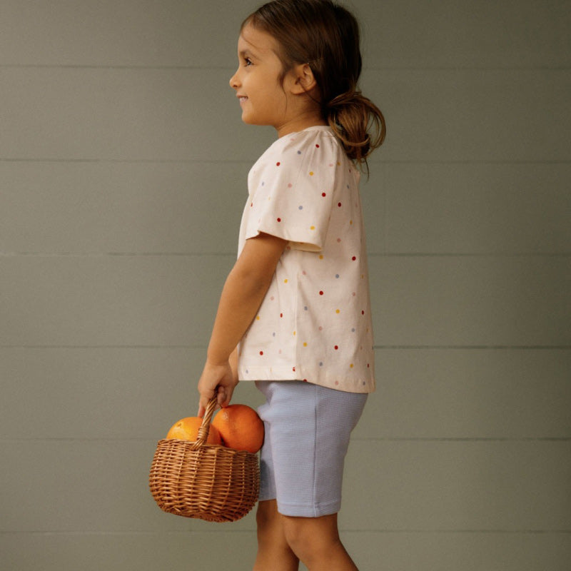 Nature Baby Faye Tee - Dusky Polka