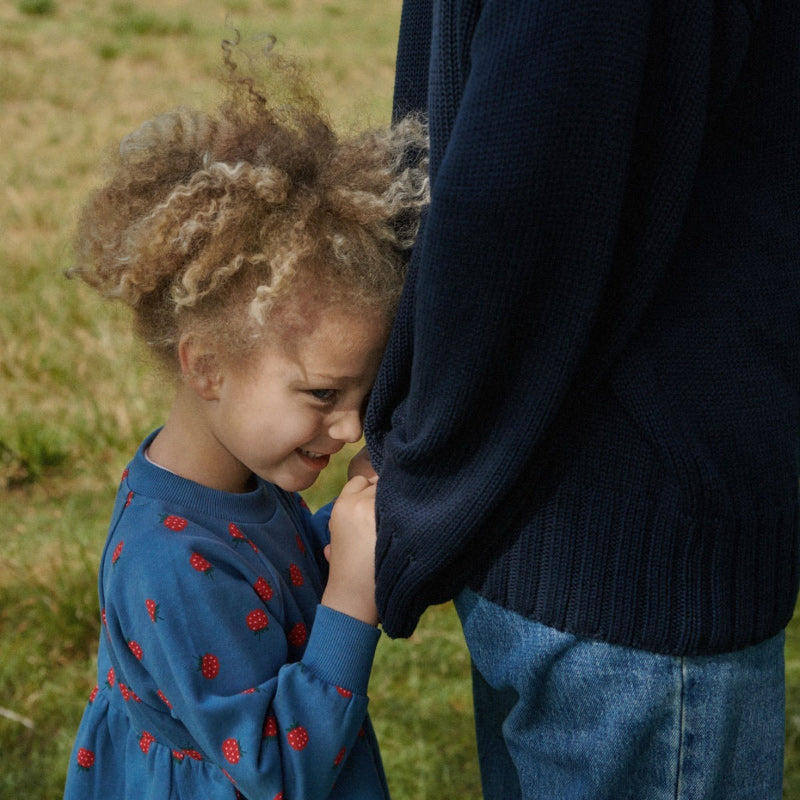 Nature Baby Ines Dress - Raspberry Blue