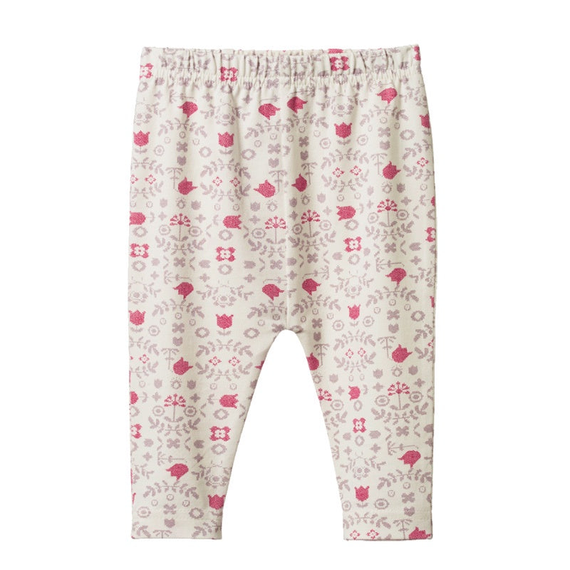Nature Baby Leggings - Cross Stitch Posey