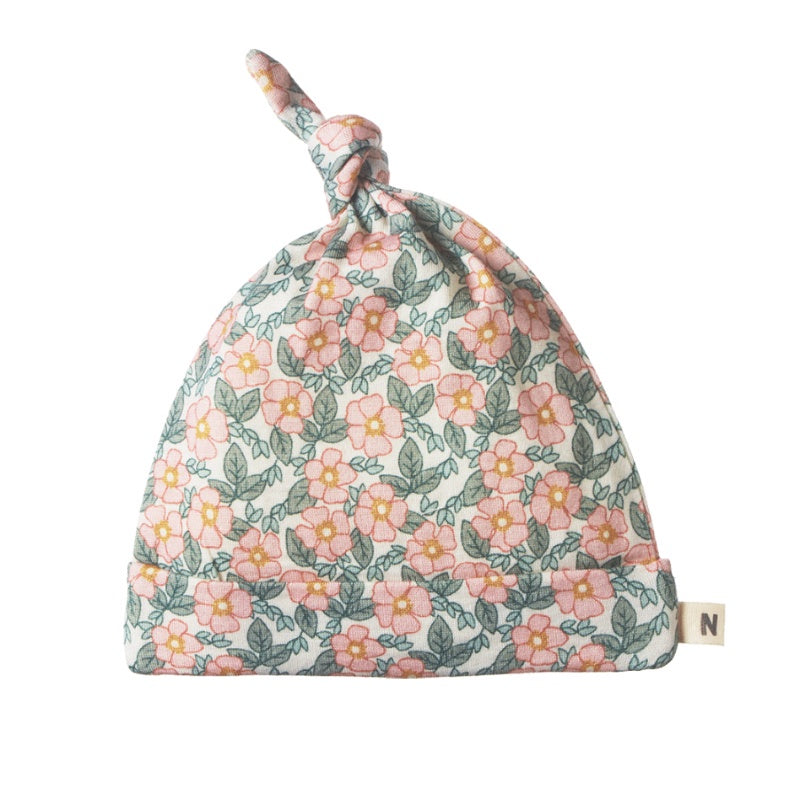 Nature Baby Merino Knotted Beanie - Garland
