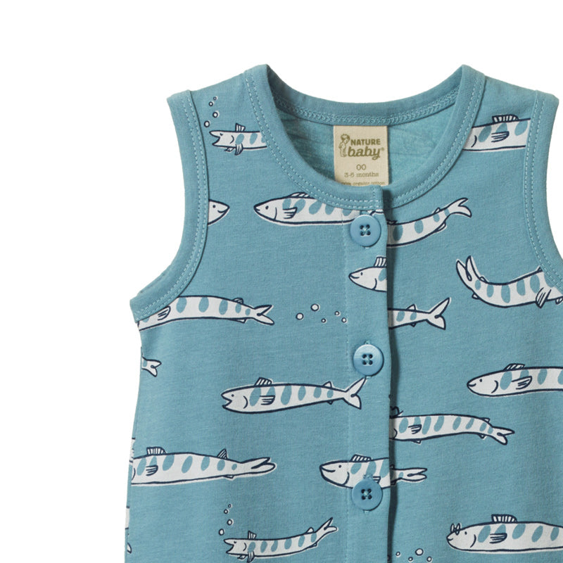 Nature Baby August Suit - South Seas Mineral