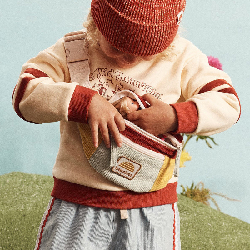 Banabae Corduroy Splice Eco Belt Bag - Primary