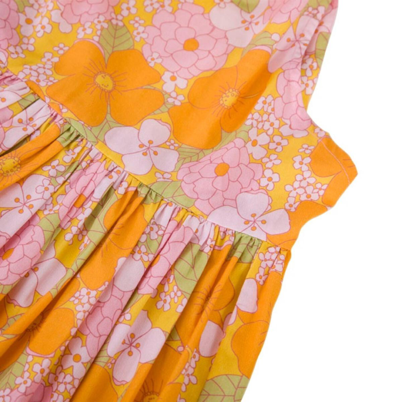 Peggy Poppie Dress - Dahlia Print