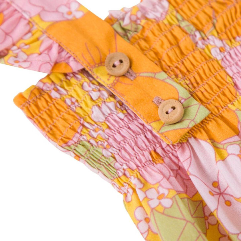 Peggy Edie Playsuit - Dahlia Print