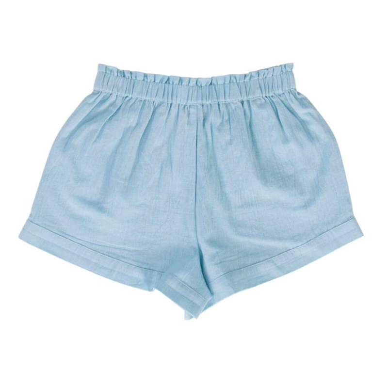 Peggy Brigitte Ric Rac Shorts - Aqua