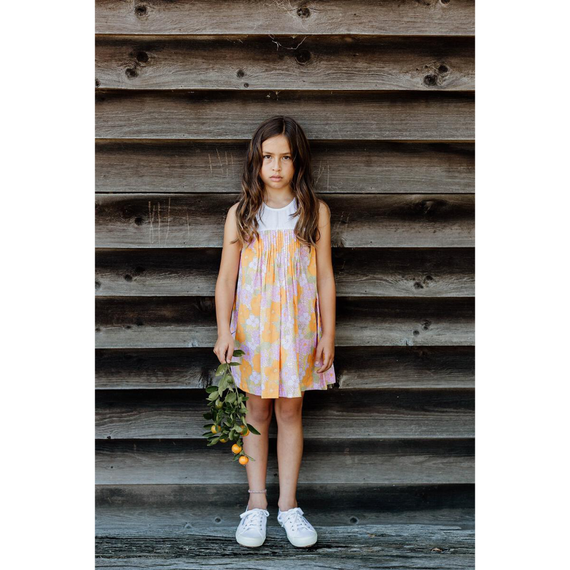 Peggy Poppie Dress - Dahlia Print