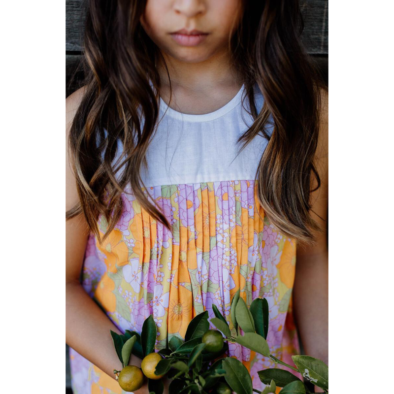 Peggy Poppie Dress - Dahlia Print