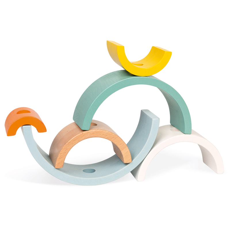 Janod Cocoon Rainbow Turtle