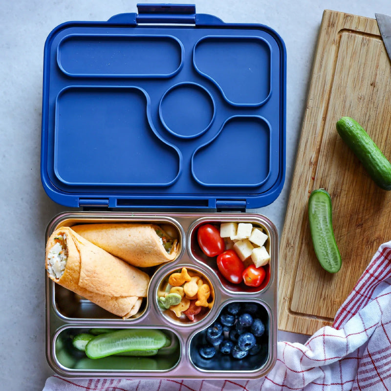 Yumbox Presto Stainless Steel Bento - Santa Fe Blue