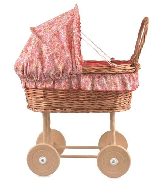 Egmont Wicker Dolls Pram Sophie (Bulky Shipping Applies)