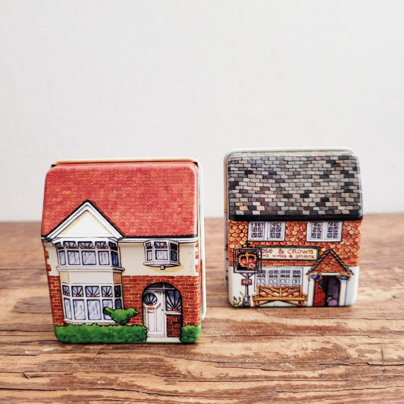 Mini Dolls House Tin