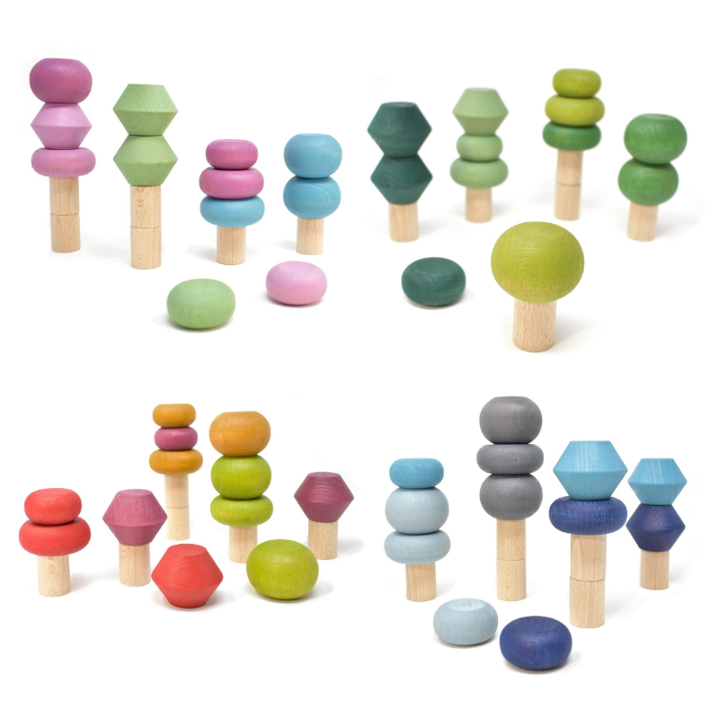 Lubulona Stacking Trees - All Seasons