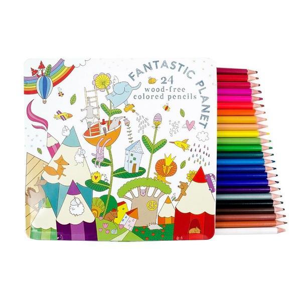 Fantastic Planet Coloured Pencils