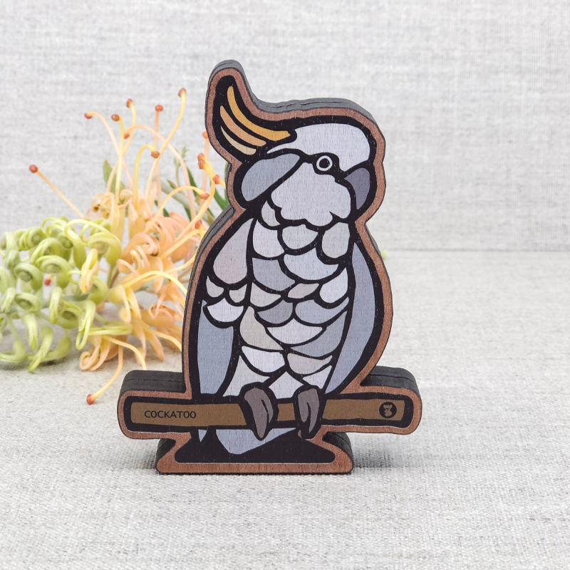 Buttonworks Cockatoo Figurine