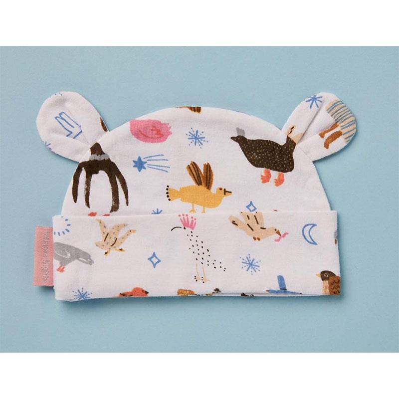 Halcyon Nights Lunar Baby Hat - Birds