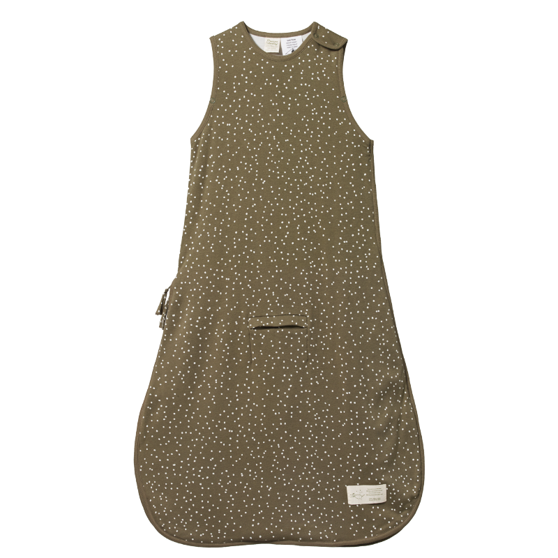 Nature Baby Organic Cotton and Merino Sleeping Bag - Confetti Cypress