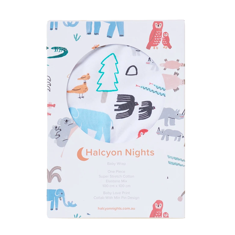 Halcyon Nights Baby Wrap - Baby Love