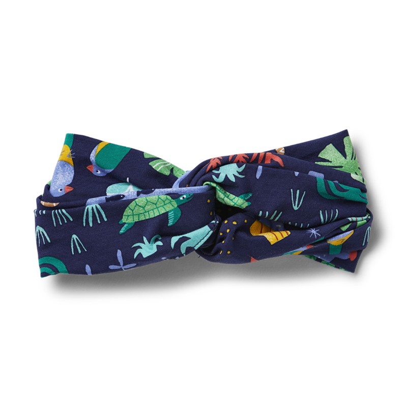 Halcyon Nights Headband - Beach Forest