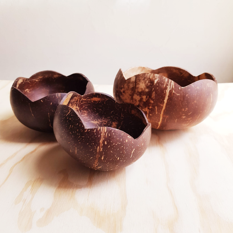 Q Toys Coconut Flower Bowls Set Of 3