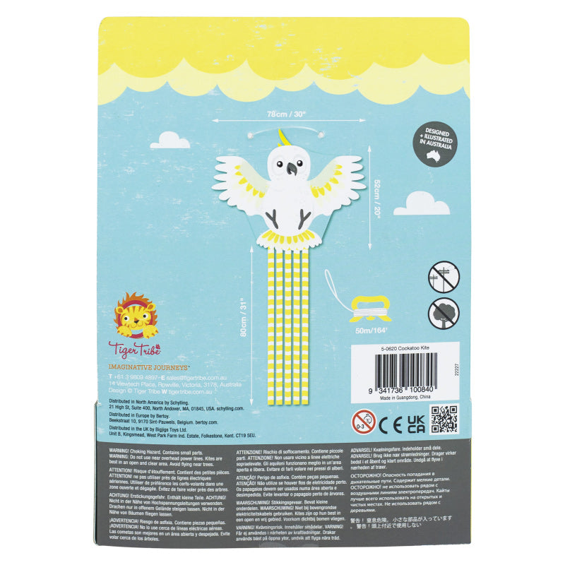 Tiger Tribe Cockatoo Kite
