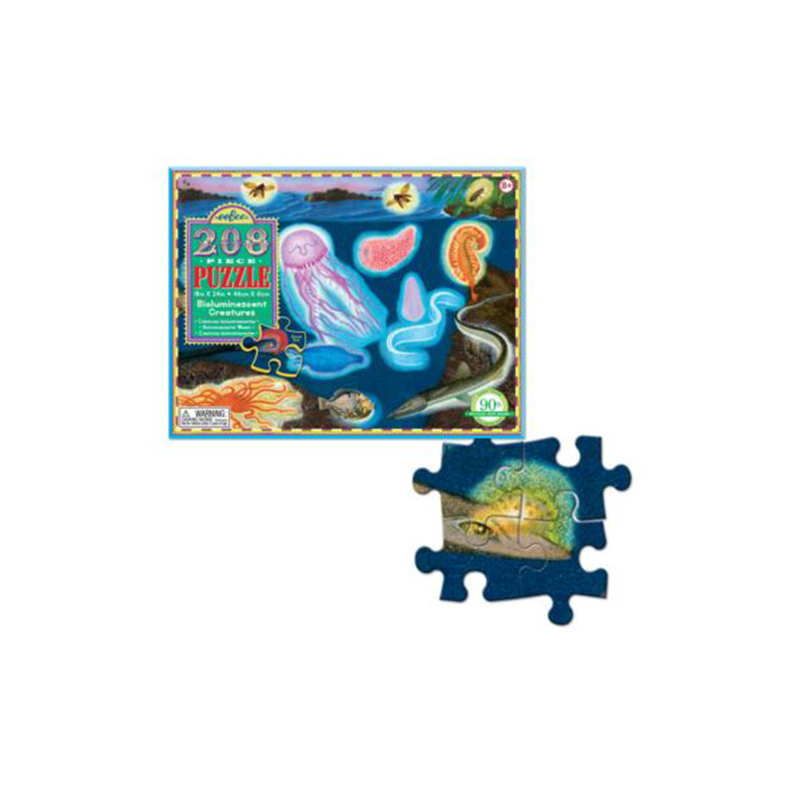 Eeboo 208 Pc Puzzle - Bioluminescent