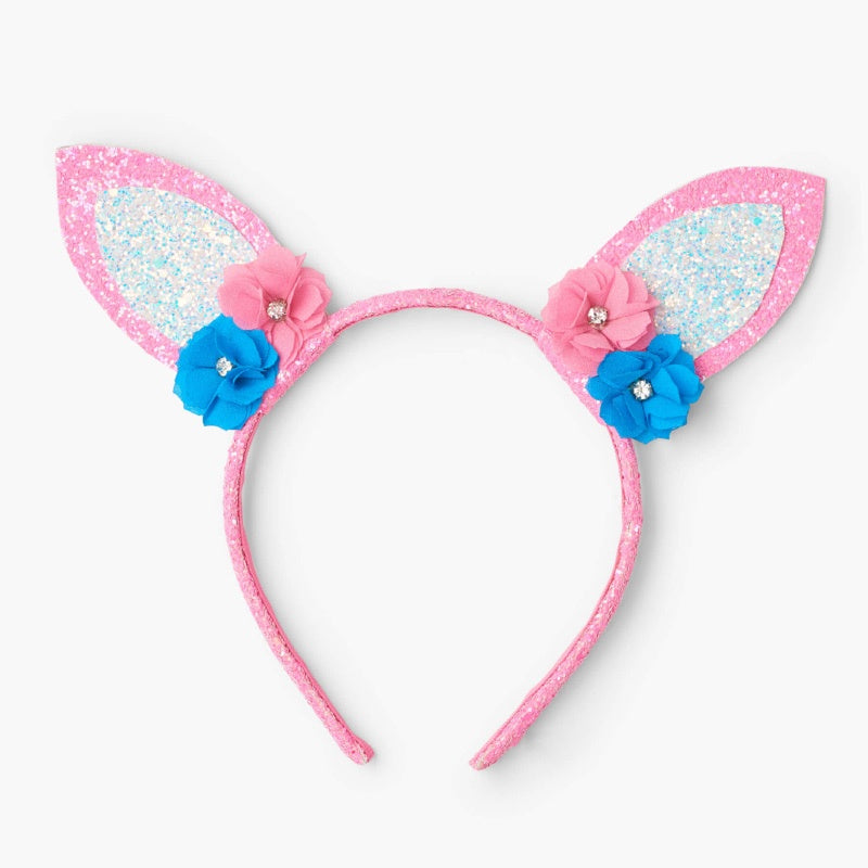 Floral Bunny Ears - Headband