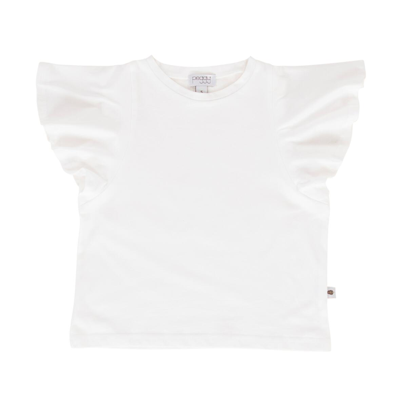 Peggy Belle Tee - White