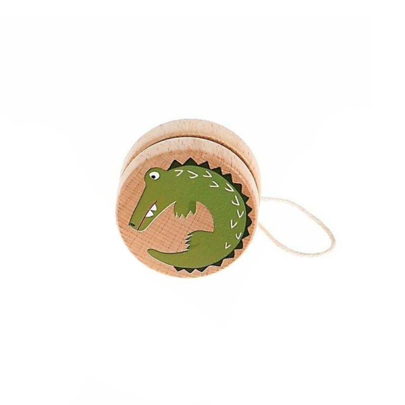 Wooden Jungle Animal YoYo - Crocodile