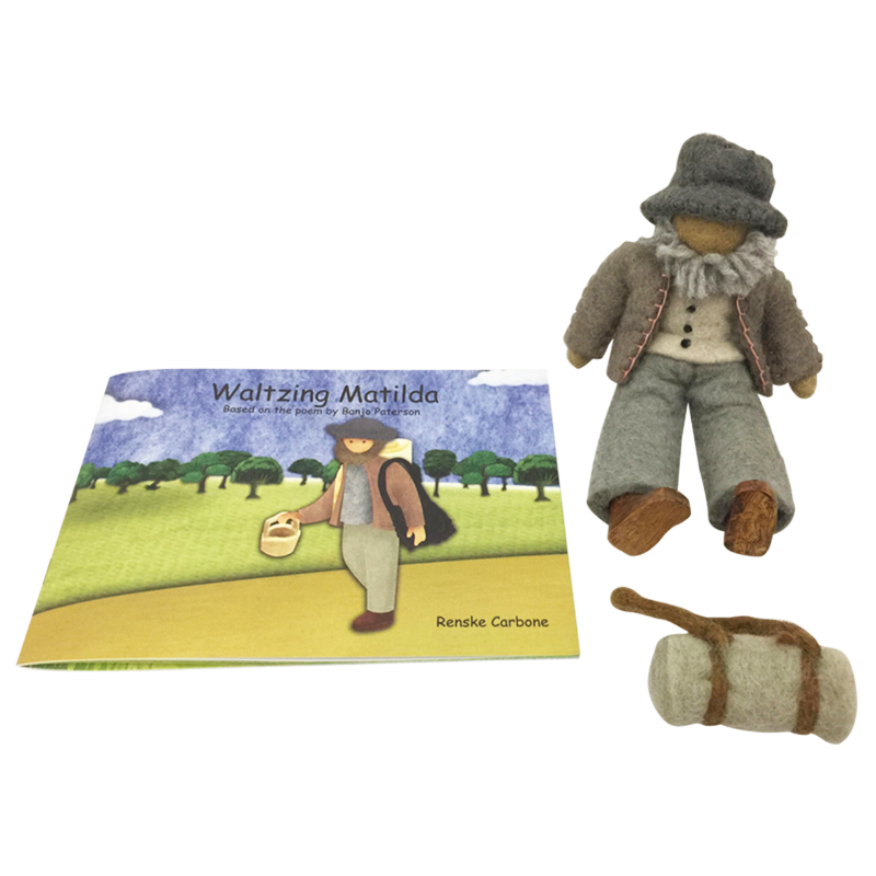 Waltzing Matilda Book + Swagman