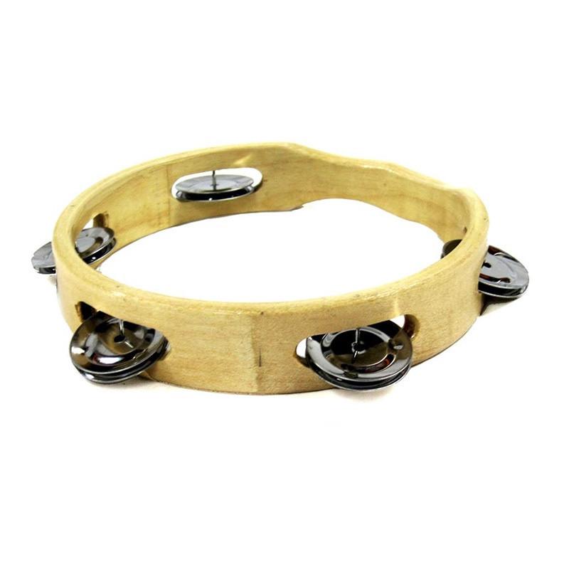 Wooden Tambourine Without Skin - 20cm