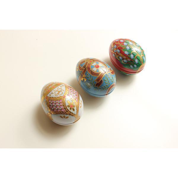 Mini Russian Easter Egg Shaped Tins