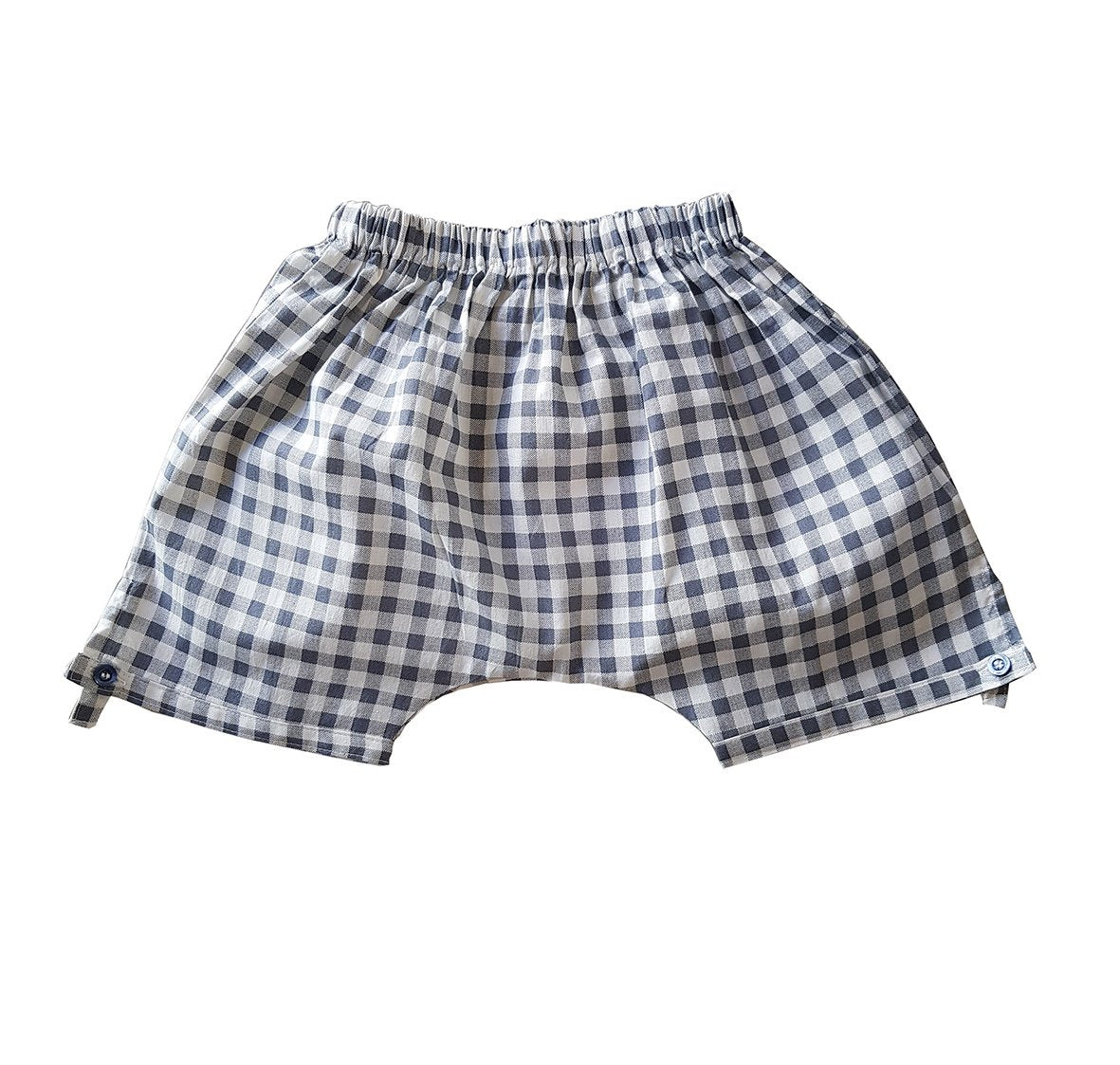 Little Allannah May Shorts - Grey Gingham