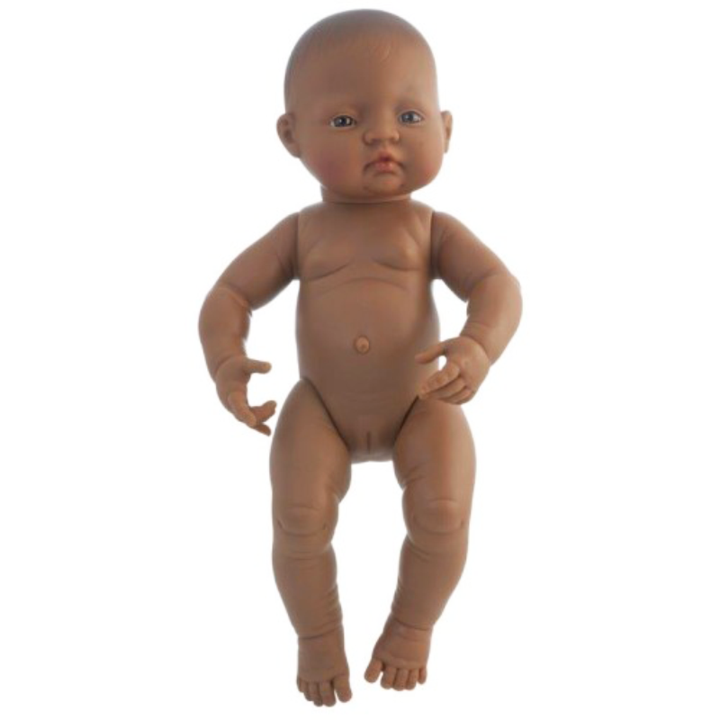 Miniland Anatomically Correct Doll - Hispanic Girl 40cm