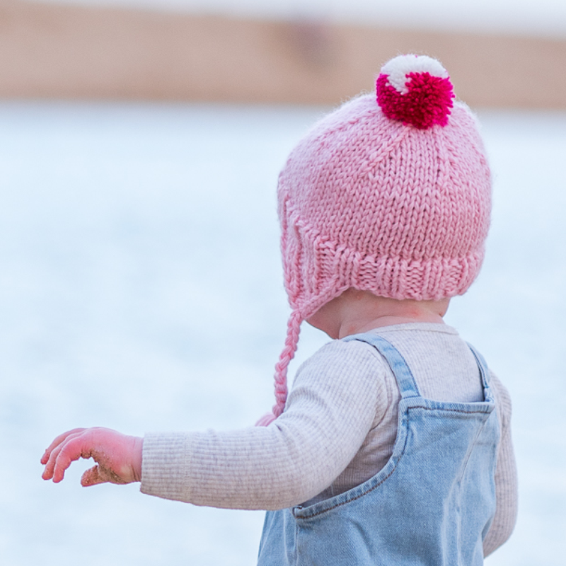 Acorn Sunrise Beanie - Pink