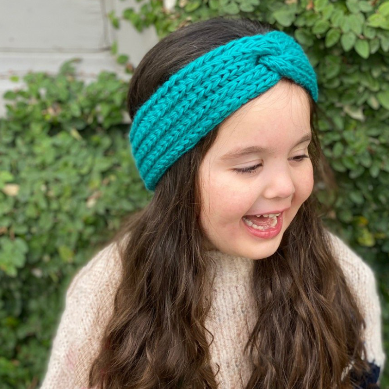 Acorn Juniper Headwrap - Emerald