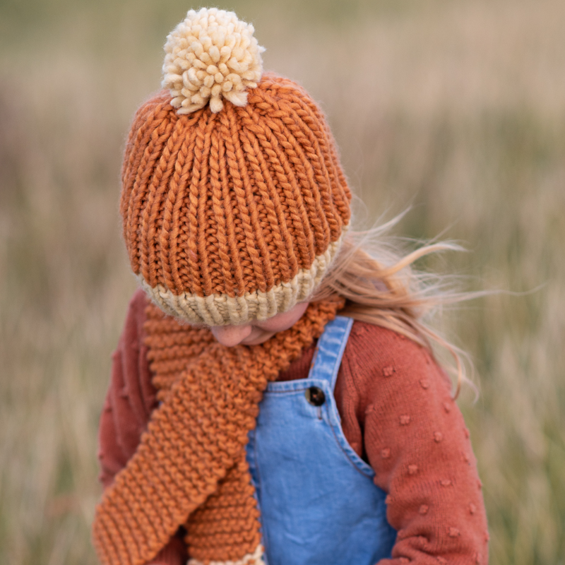 Acorn Traveller Chunky Beanie - Caramel