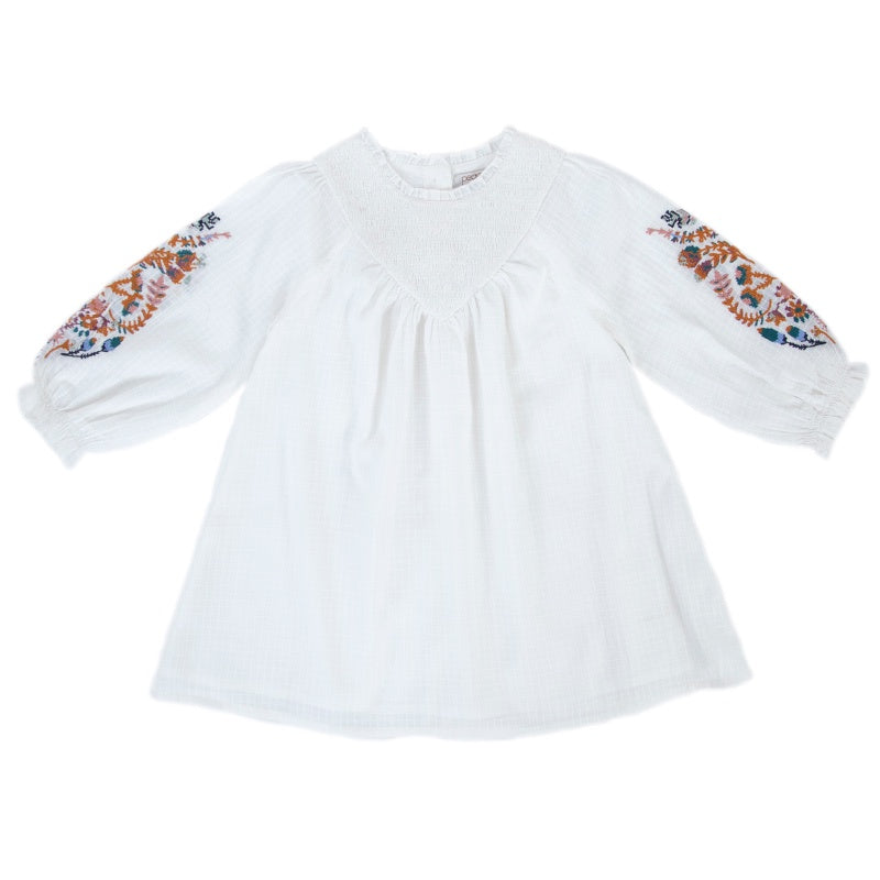 Peggy Infinity Dress - White