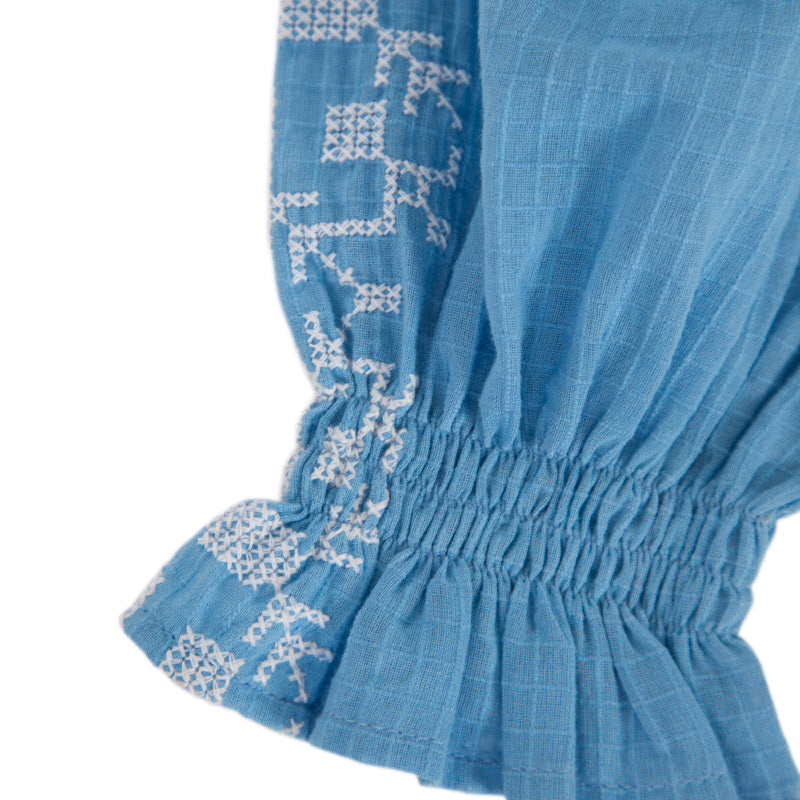 Peggy Shelby Dress - Lichen Blue