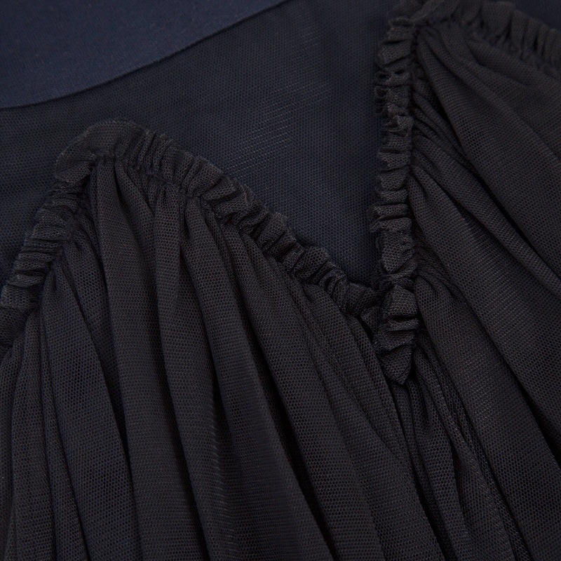 Peggy Velvet Dress - Blueberry