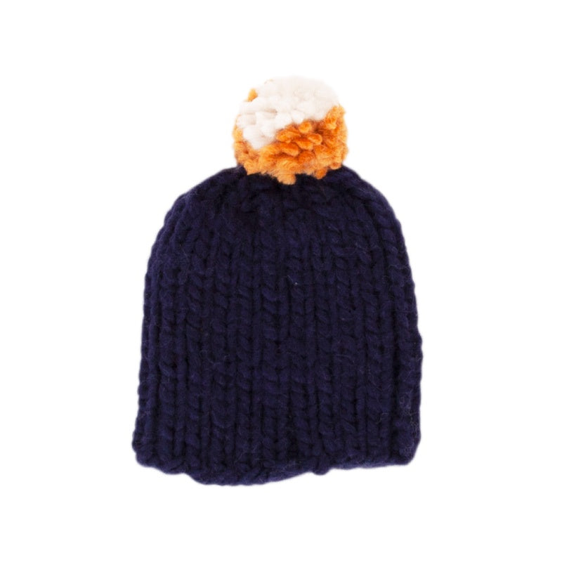 Acorn Journey Chunky Beanie - Navy